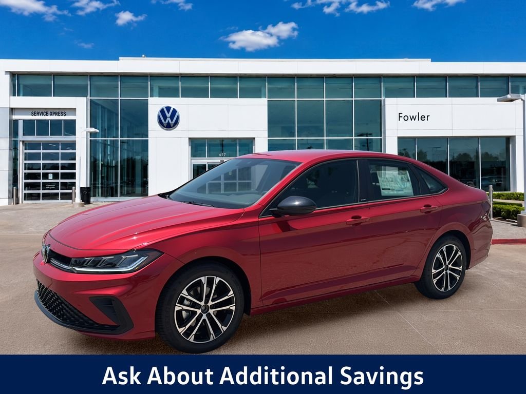 New 2026 Red Volkswagen 1.5T Sport image 1