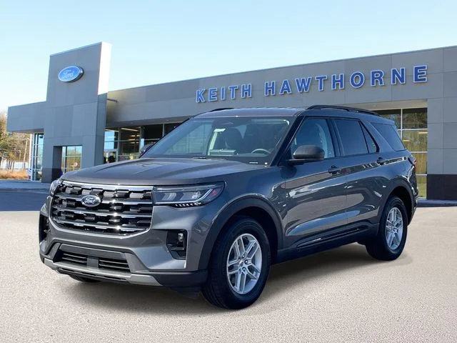 New 2026 Carbonized Gray Metallic Ford Active image 3