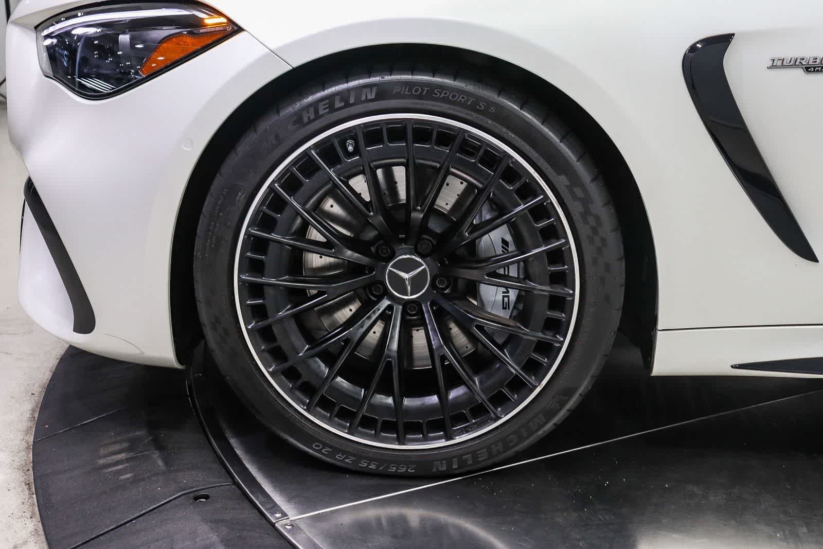 Certified Used 2024 MANUFAKTUR Moonlight White Metallic Mercedes-Benz AMG® CLE 53 image 9