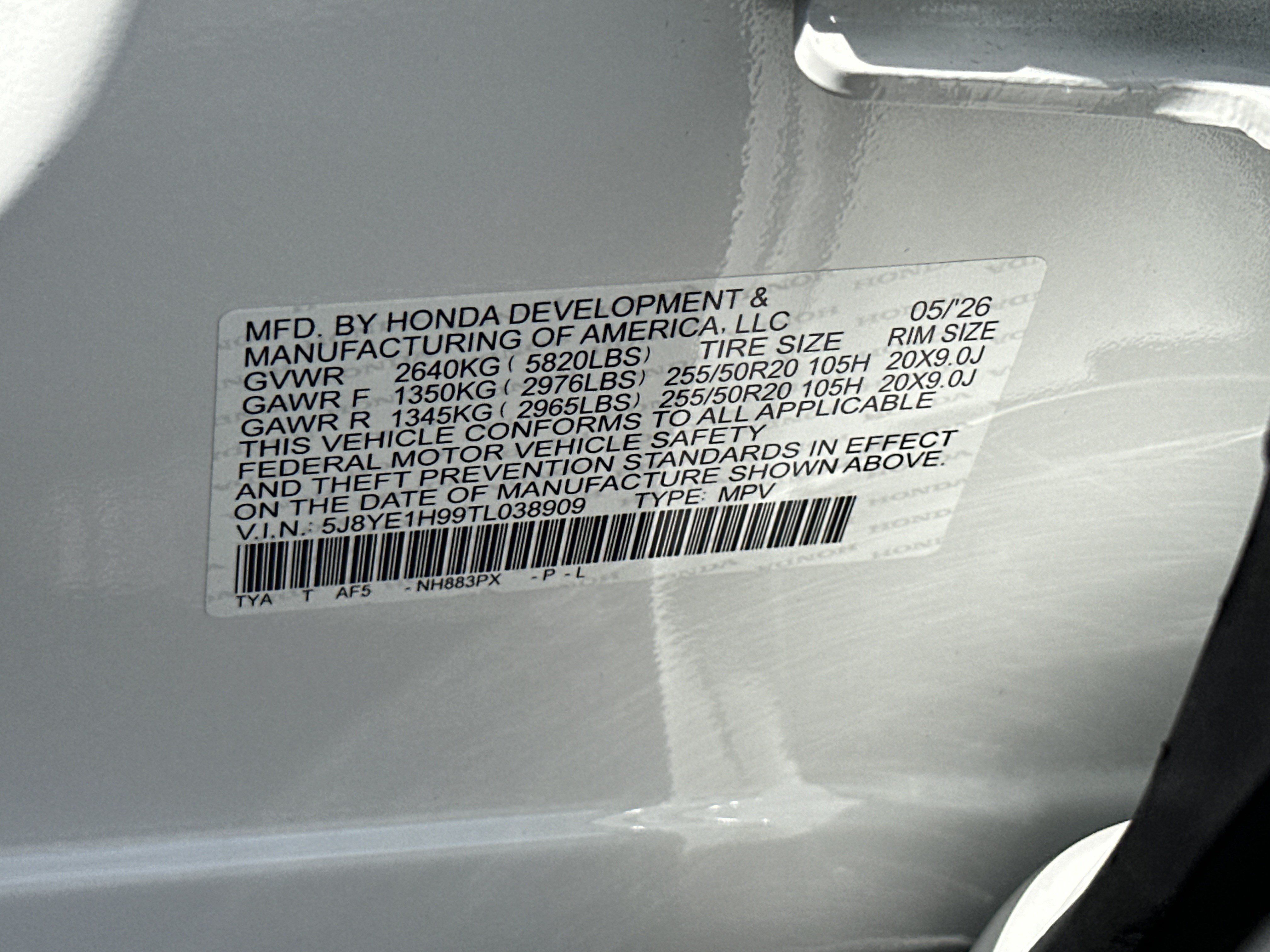 New 2026 Platinum White Pearl Acura w/A-Spec Advance Package image 28