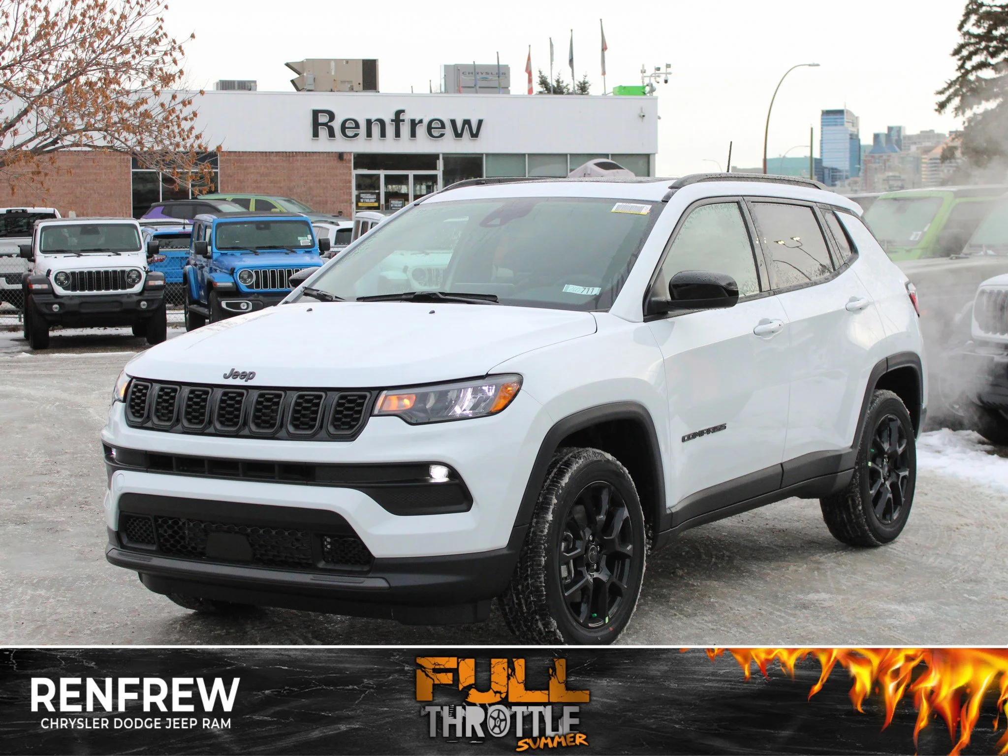 New 2026 White Jeep North* image 1