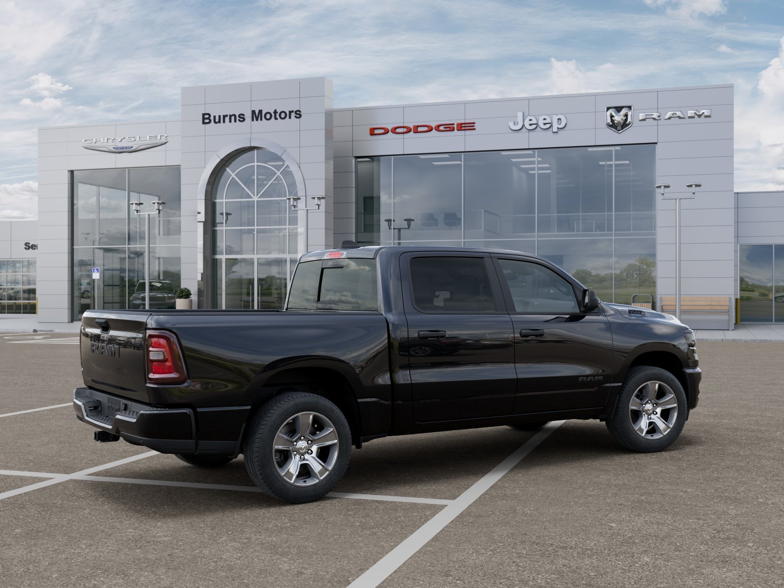 New 2026 Diamond Black Crystal Pearl-Coat Exterior Paint RAM Express image 30