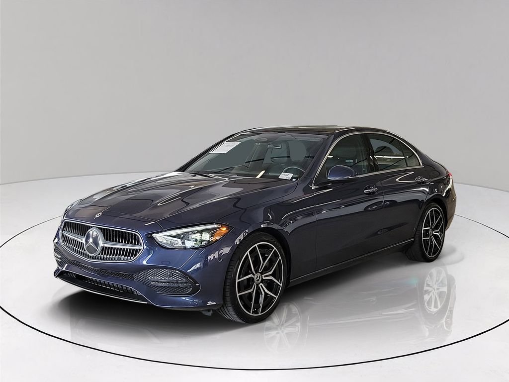 Certified Used 2026 Blue Mercedes-Benz C 300 image 3