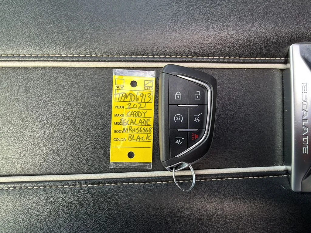 Used 2021 Black Cadillac Premium Luxury image 34