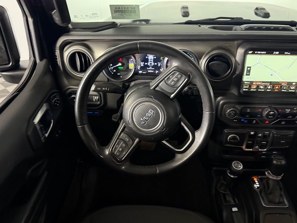 Used 2023 Black Clearcoat Jeep Willys 4xe image 15