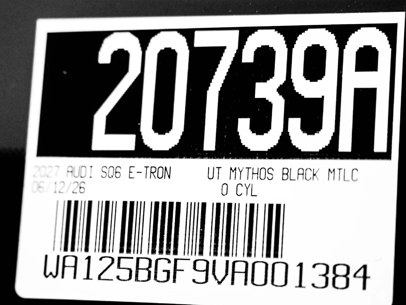 New 2027 Mythos Black Metallic Audi Premium Plus image 29
