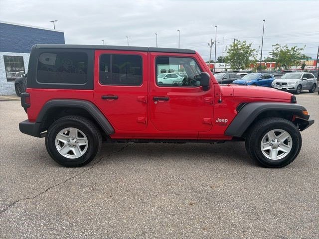 Used 2020 Firecracker Red Clearcoat Jeep Sport S image 6