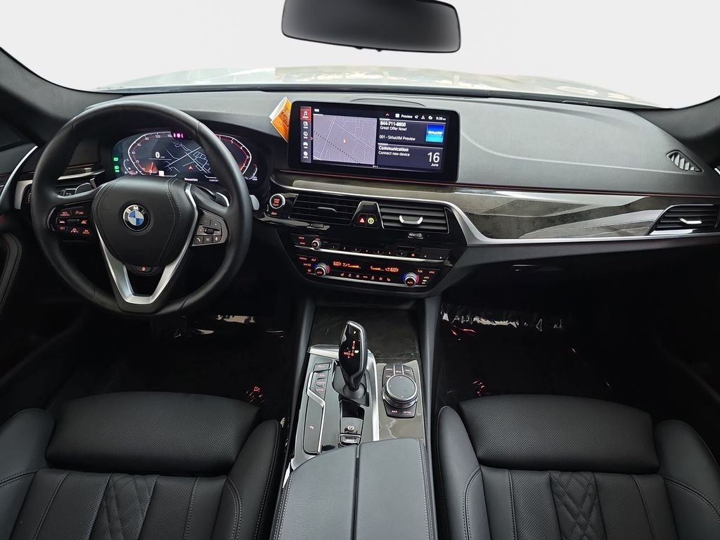 Used 2023 Alpine White BMW 530i xDrive image 12
