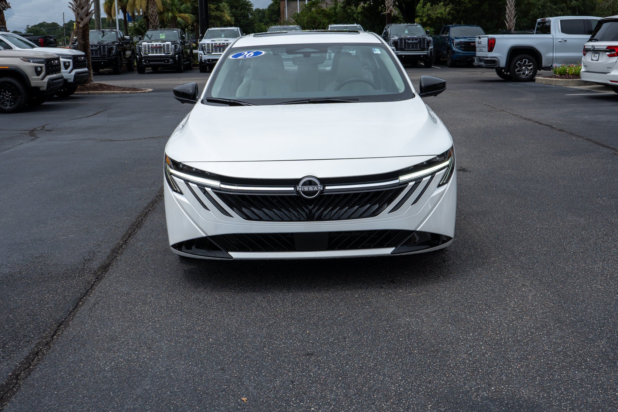 Used 2026 Aspen White Tricoat Nissan SL image 8