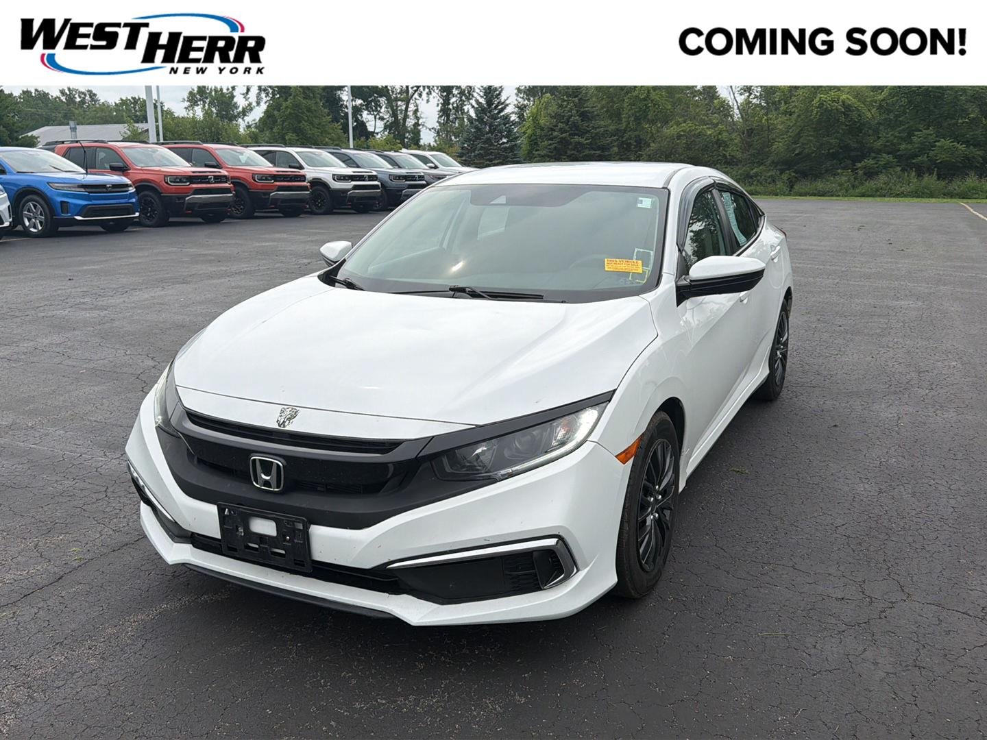 Used 2020 Platinum White Pearl Honda LX image 1