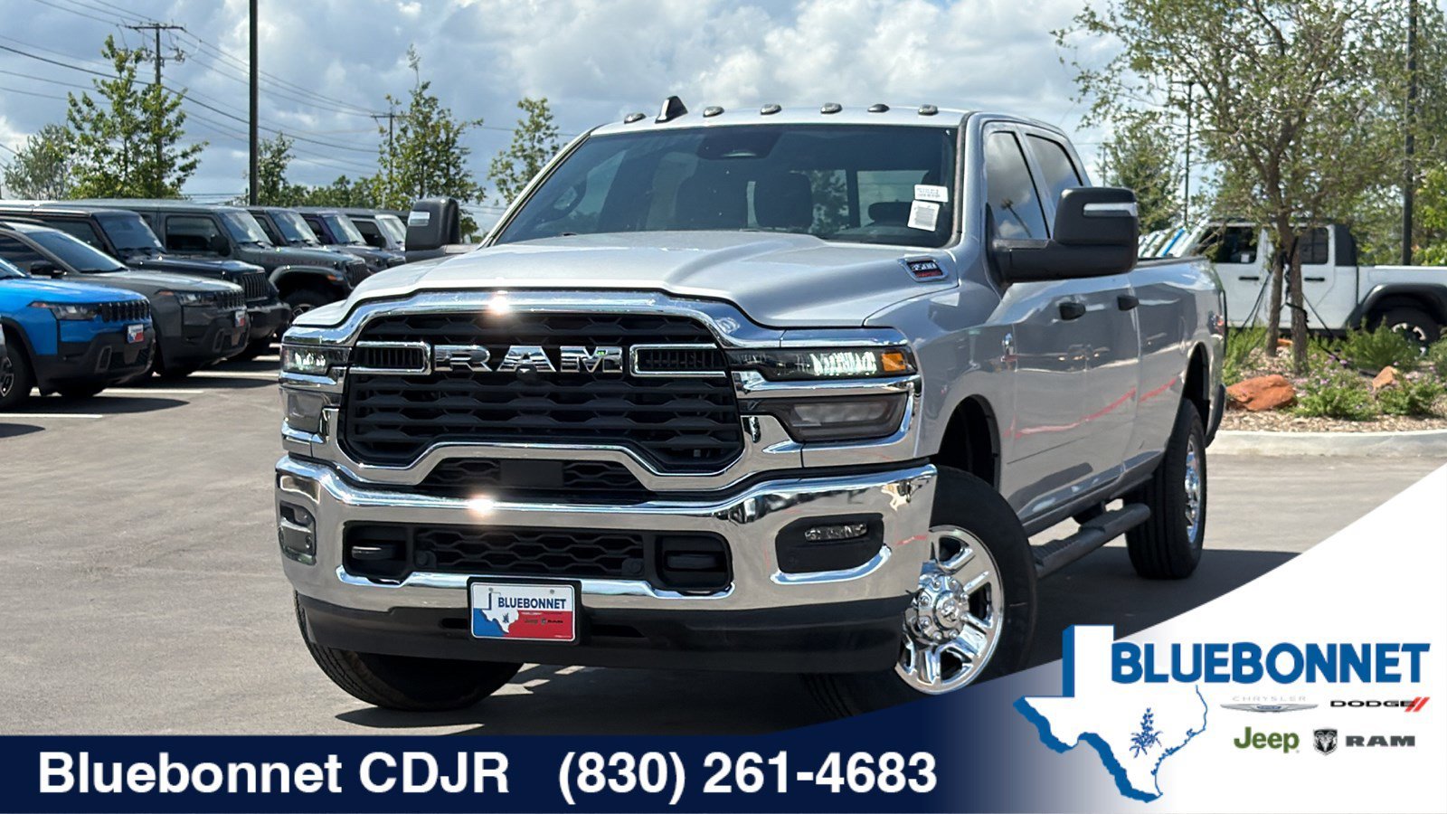New 2026 Silver-Zynith Exterior Paint RAM Tradesman image 1