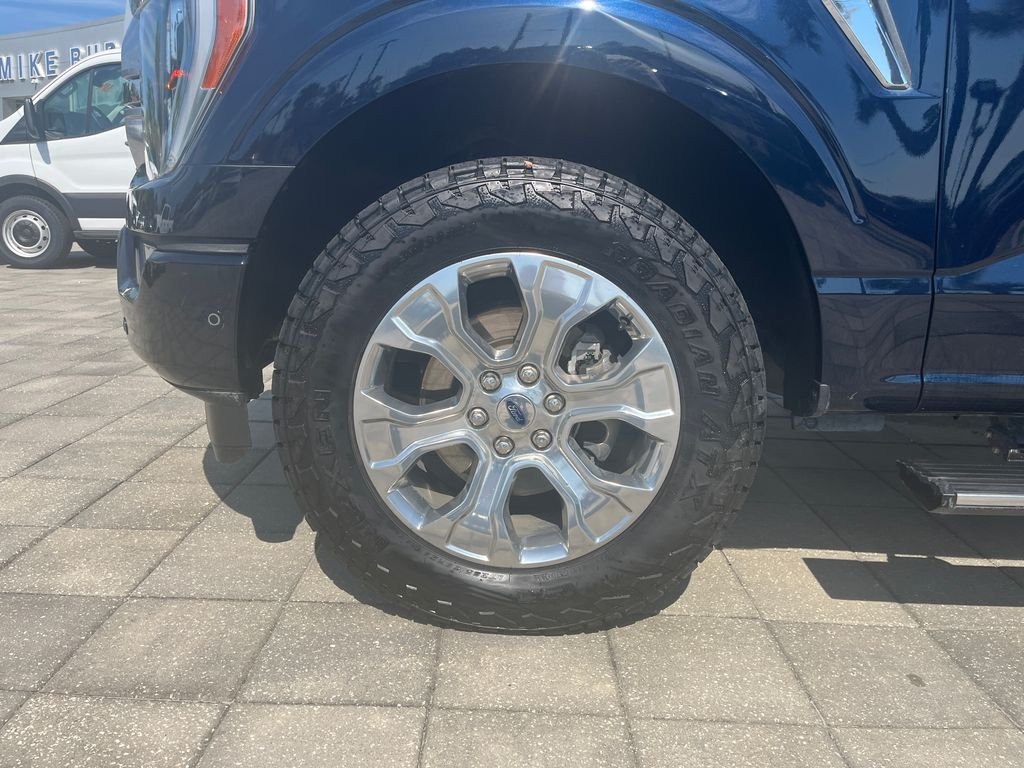Used 2023 Blue Metallic Ford Platinum image 10