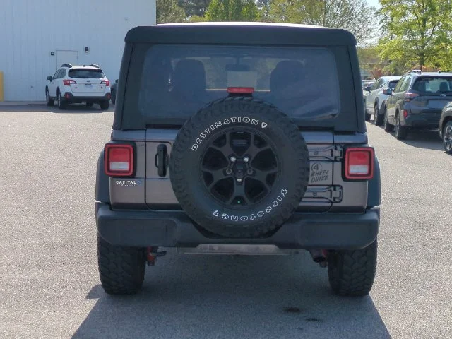 Used 2021 Gray Jeep Unlimited Willys image 4
