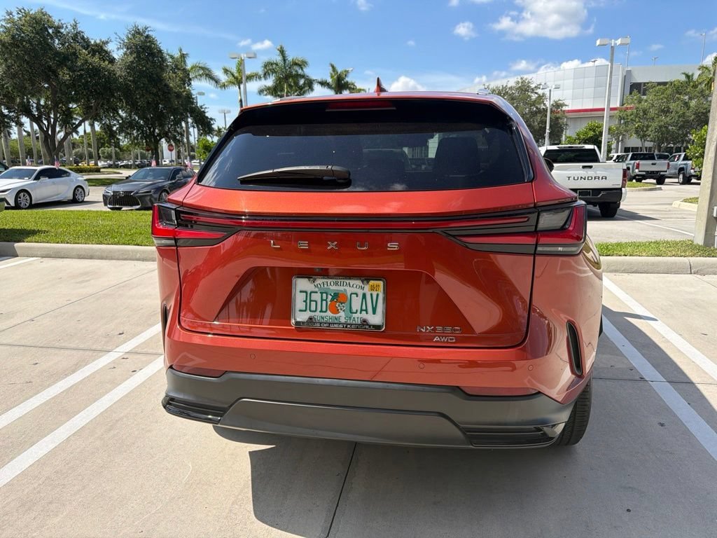 Certified Used 2023 Cadmium Orange Lexus NX 350 Premium image 8