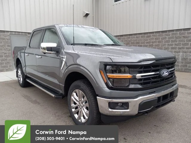 New 2026 Carbonized Gray Metallic Ford XLT image 1