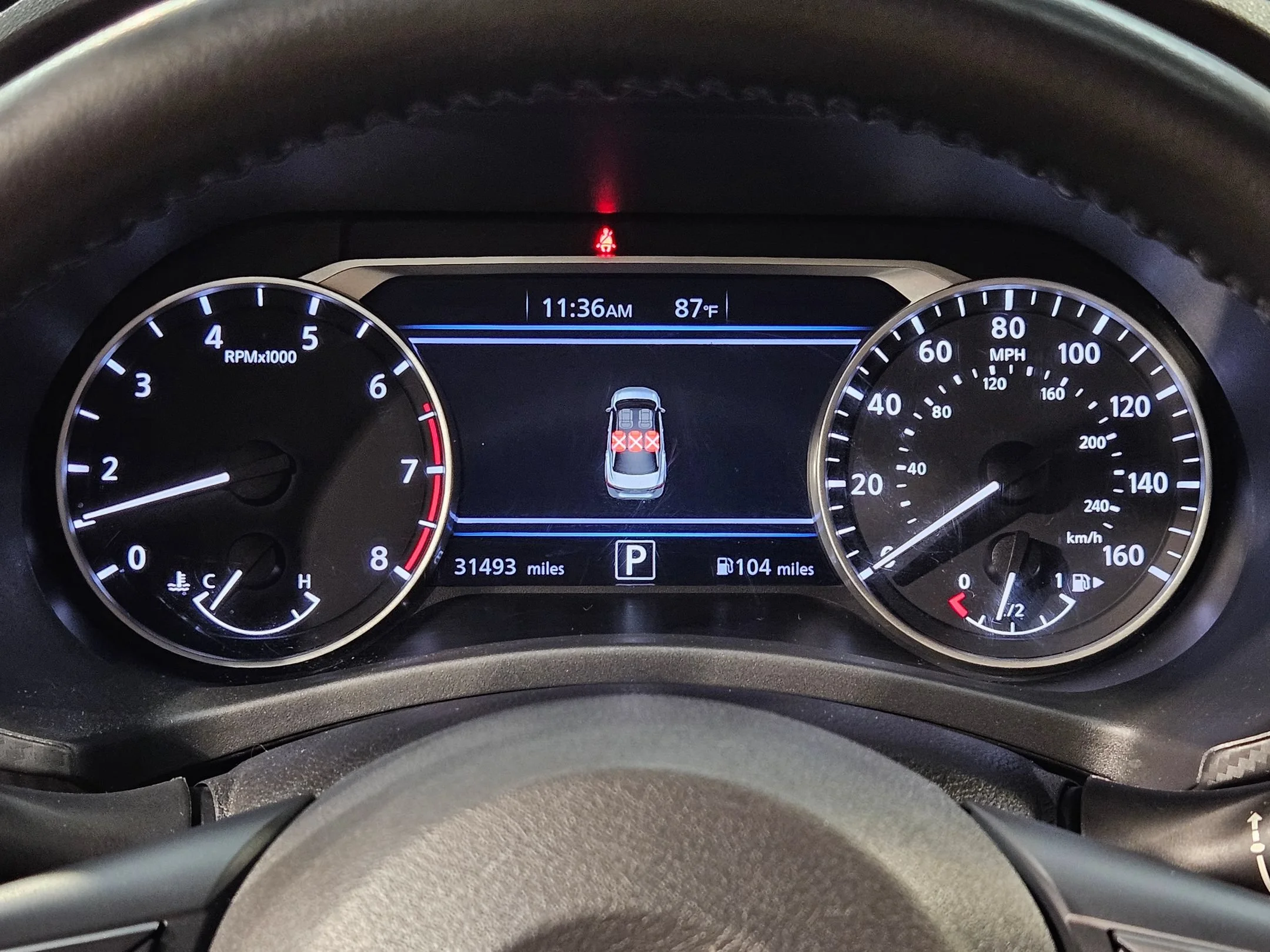 Used 2025 Atlantic Gray Metallic Nissan SV image 15