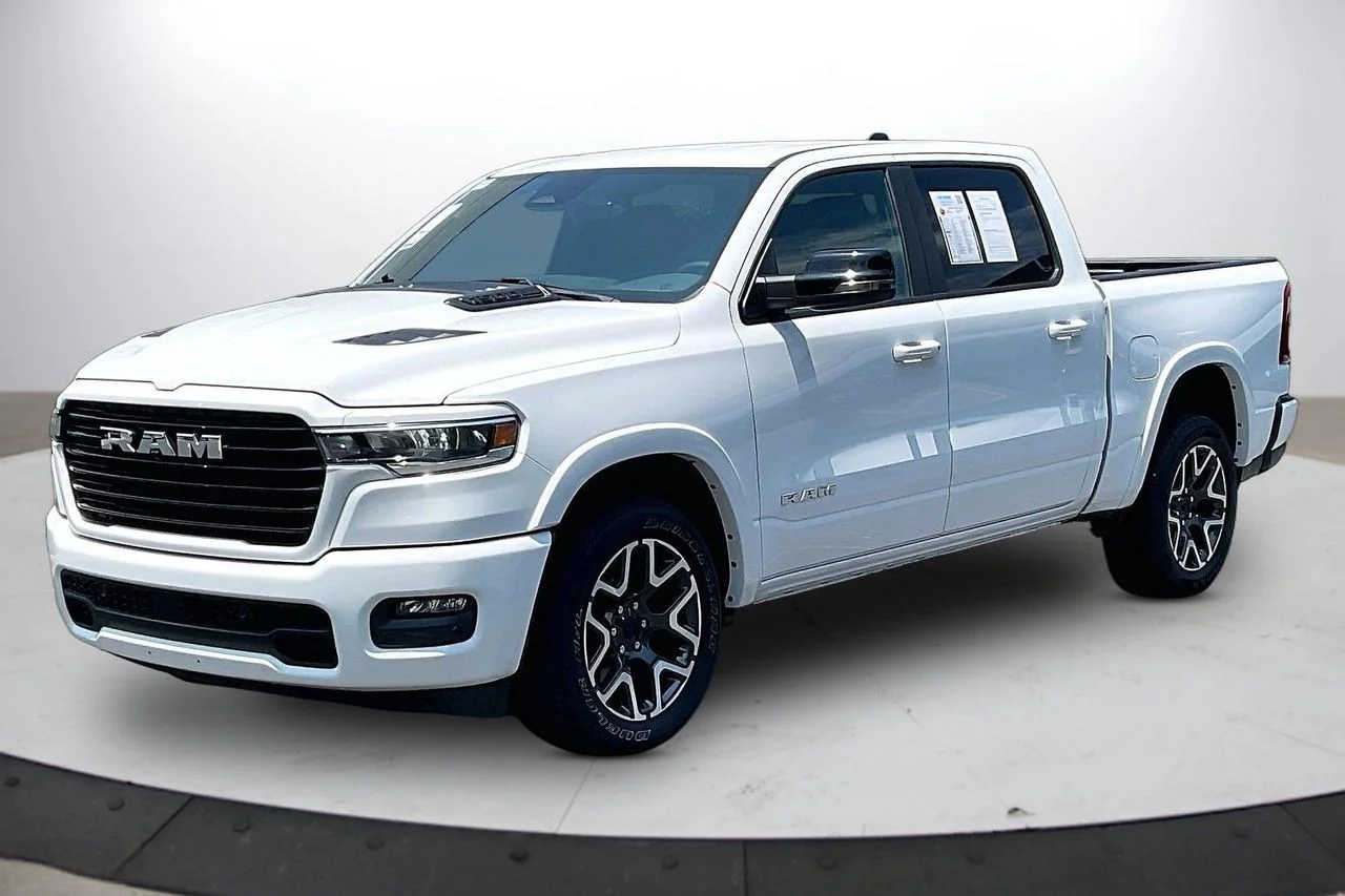 Used 2025 White Ram Laramie image 4