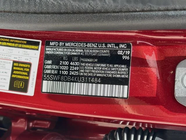 Used 2019 Red Mercedes-Benz C 300 image 43