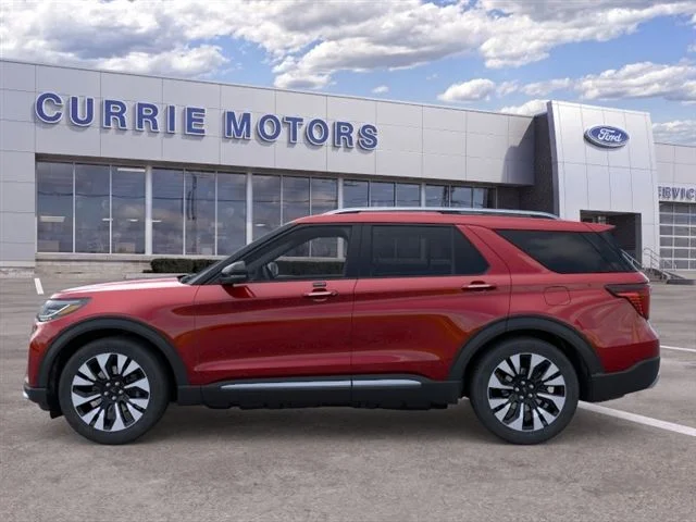 New 2026 Rapid Red Metallic Tinted Clearcoat Ford Platinum image 3