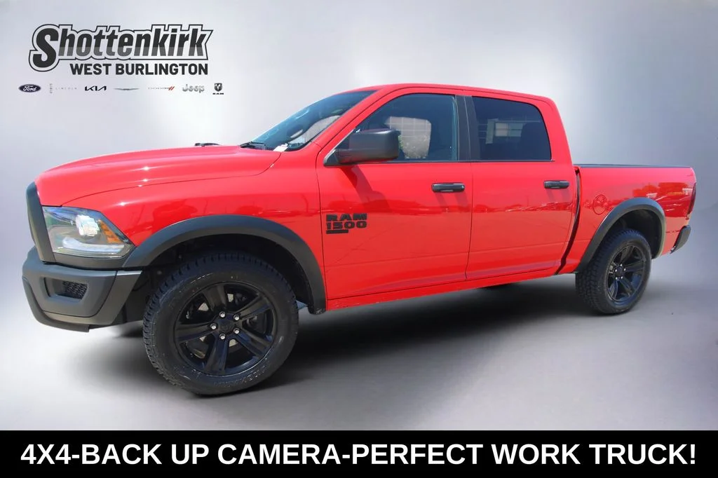 Used 2024 Flame Red Clearcoat Ram Warlock image 1