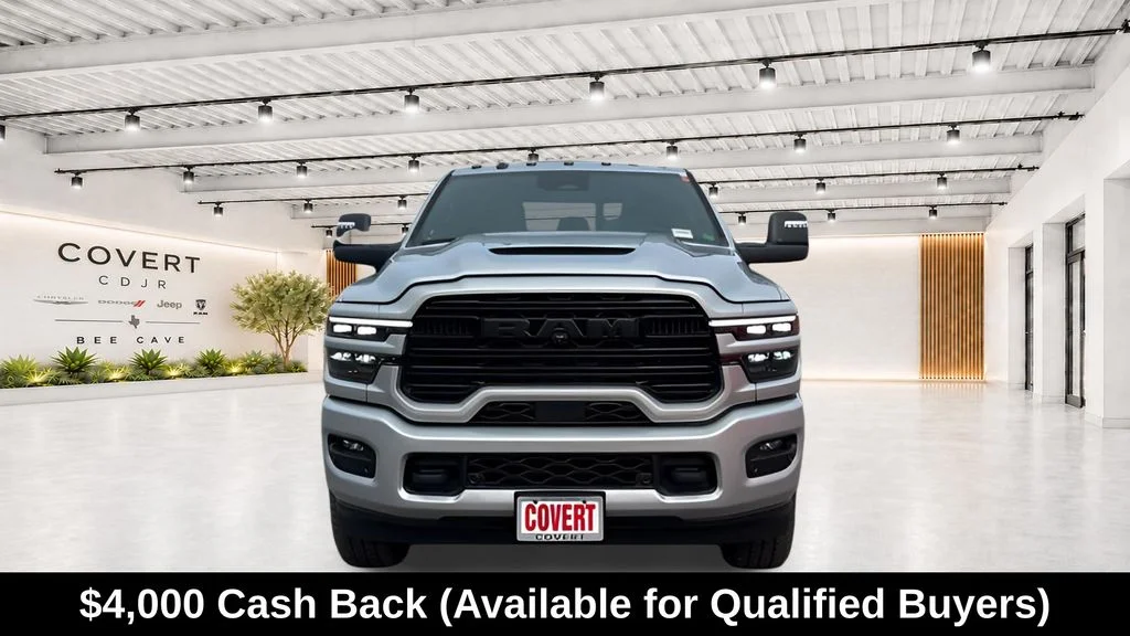 New 2026 Silver-Zynith Exterior Paint RAM Laramie image 3