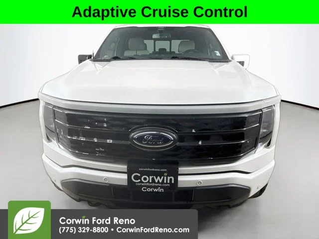 Certified 2022 Ford F-150 Lightning Platinum with VIN 1FT6W1EV1NWG10559 for sale in Reno, NV