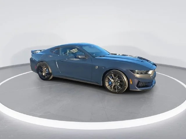 Used 2025 Blue Ford Dark Horse image 9