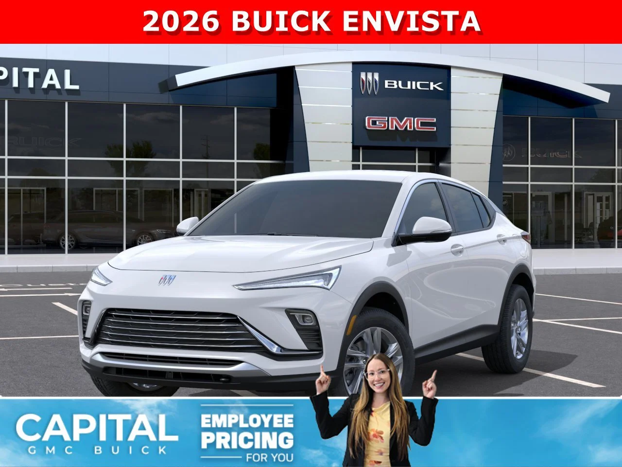 New 2026 Summit White Buick Preferred image 1