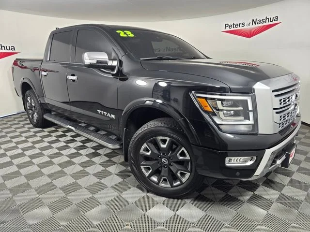 Used 2023 Black Nissan Platinum Reserve image 1
