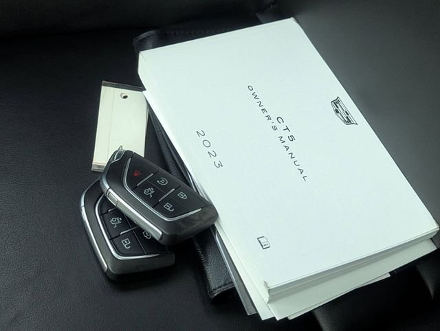 Used 2023 Summit White Cadillac Sport image 6
