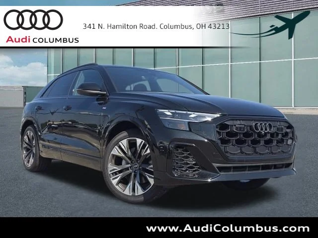 New 2026 Mythos Black Metallic Audi Prestige image 1