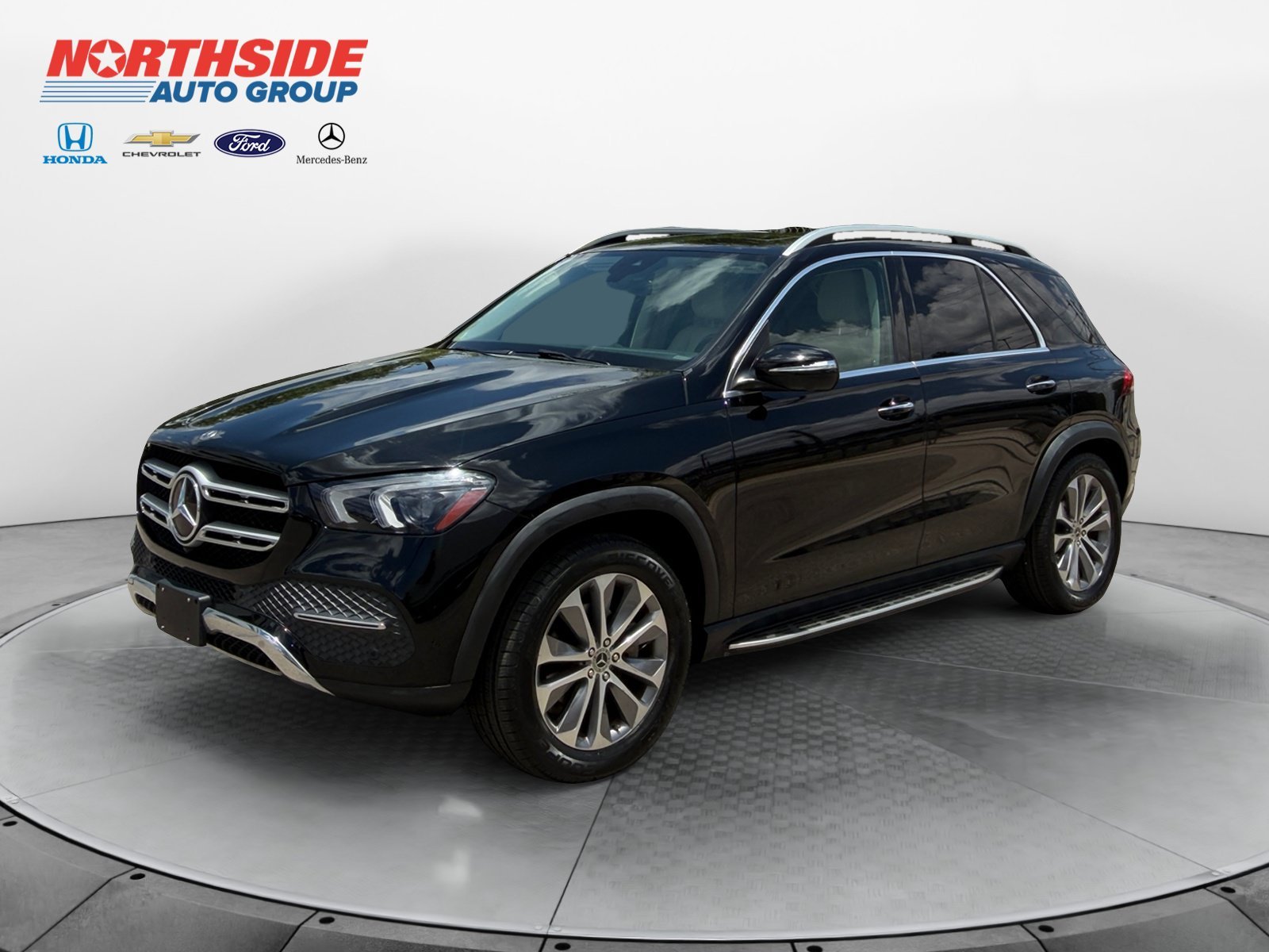 Certified Used 2021 Black Mercedes-Benz GLE 350 image 3