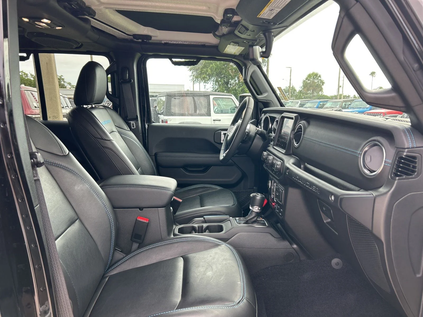 Used 2023 Black Clearcoat Jeep Rubicon 4xe image 12