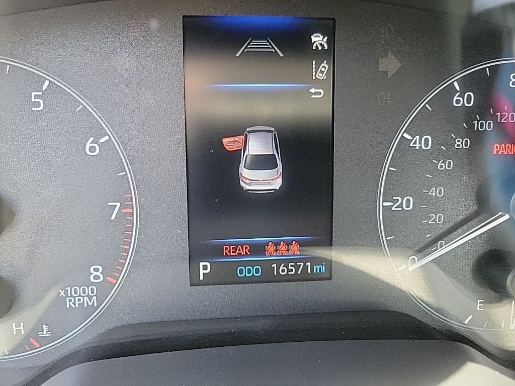 Used 2023 Blue Toyota LE image 21