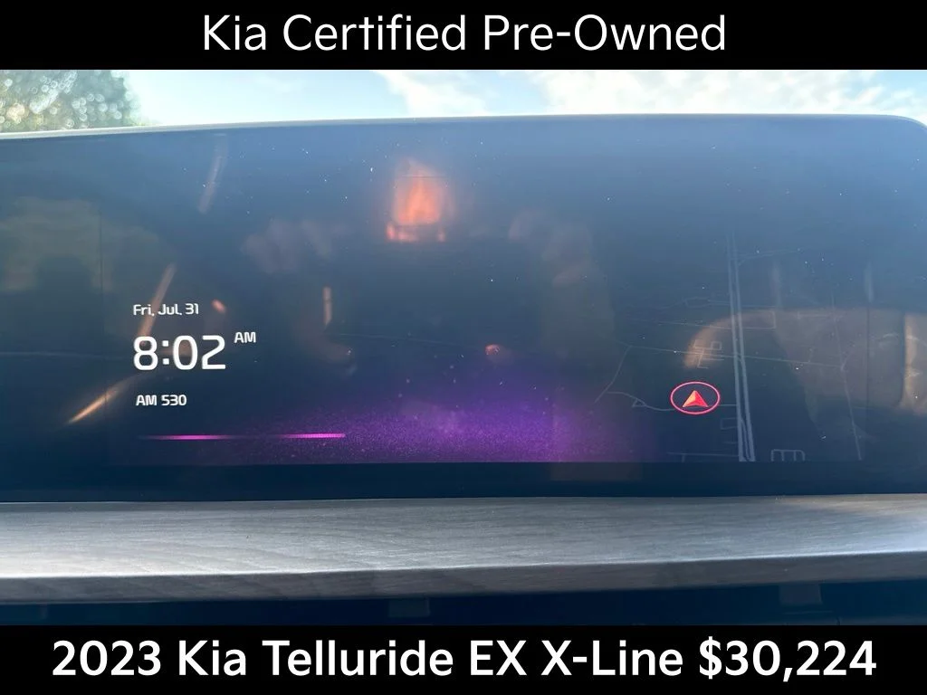 Certified Used 2023 Green Kia EX X-Line image 29