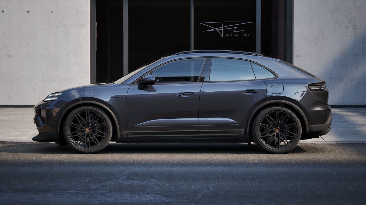 New 2027 Volcano Grey Metallic Porsche 4 Electric image 2