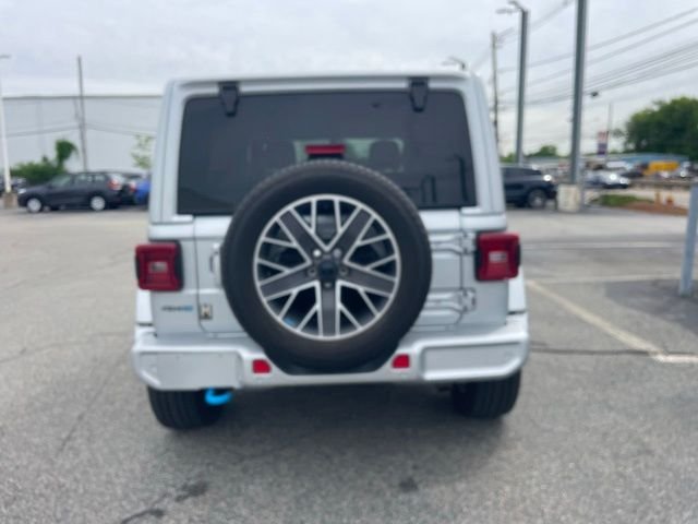 Used 2023 Silver Jeep Sahara 4xe image 6
