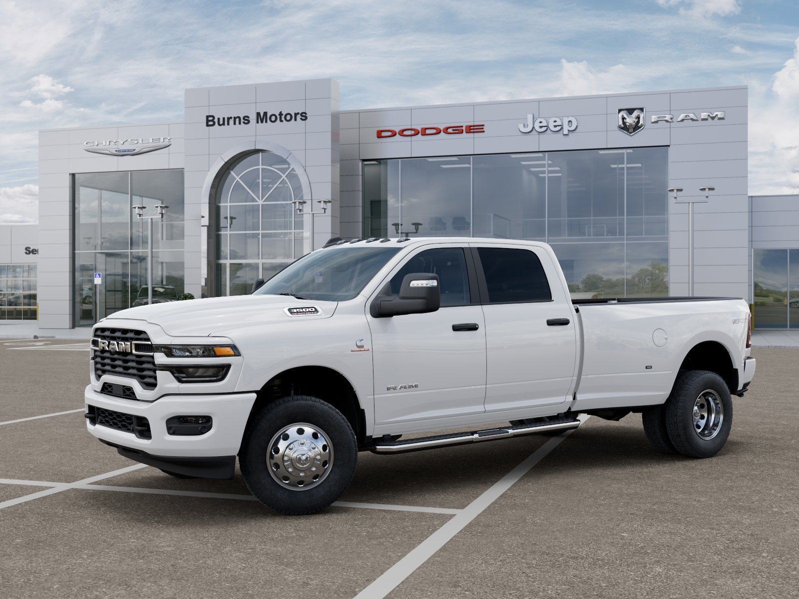New 2026 Bright White Clear-Coat Exterior Paint RAM Lone Star Dually image 28