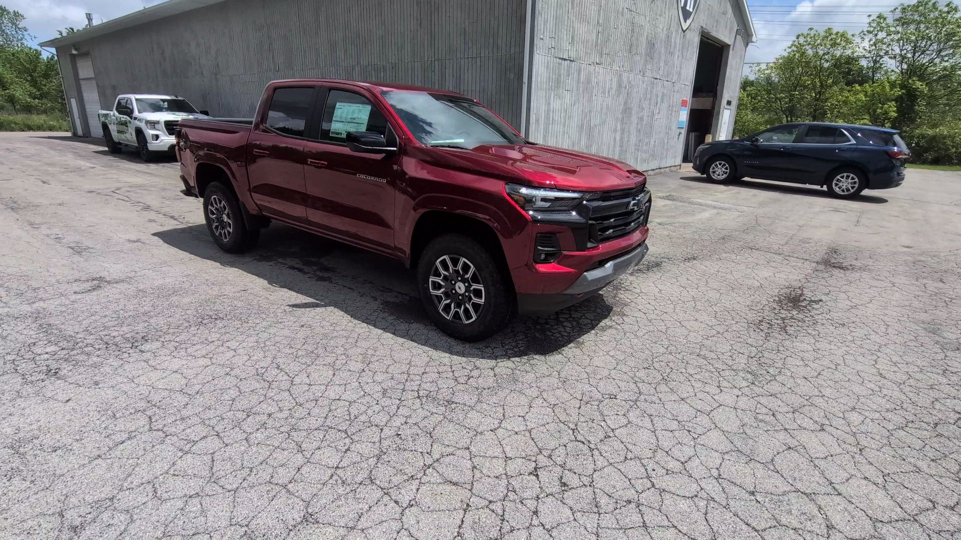 2026 Chevrolet Colorado Z71 Red at Spitzer Autoworld Chevy Buick GMC Cadillac