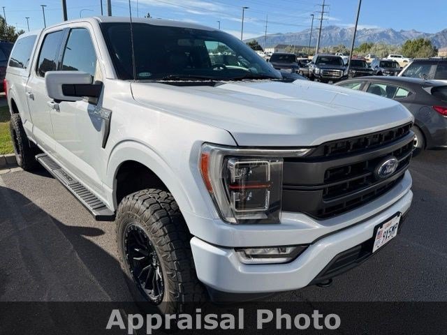 Used 2021 Gray Ford LARIAT image 2