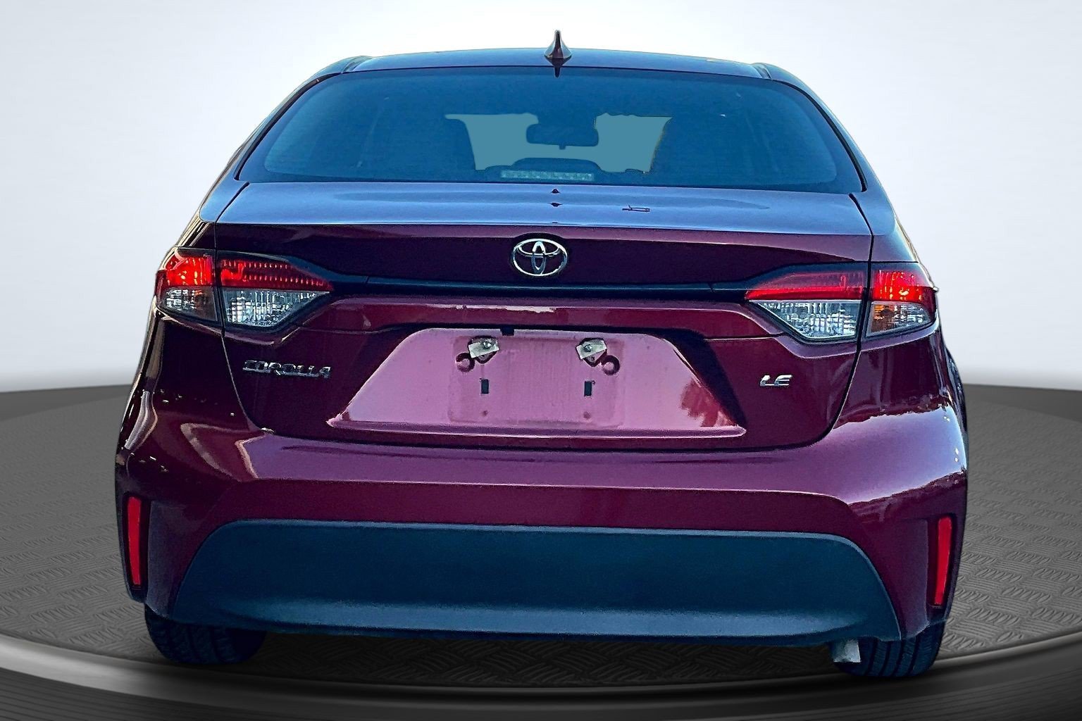Used 2024 Red Toyota LE image 4