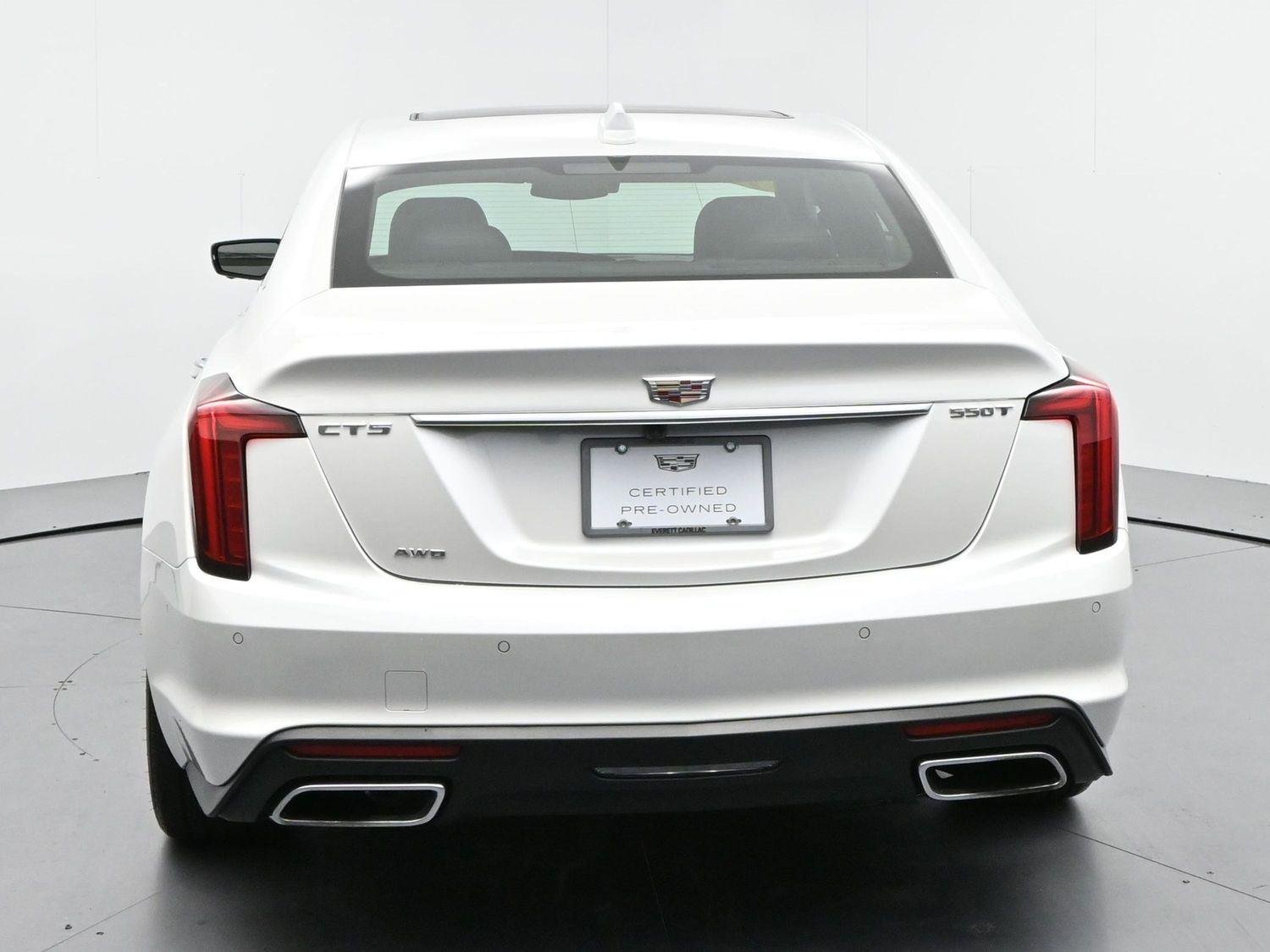 Used 2025 Crystal White Tricoat Cadillac Premium Luxury image 6