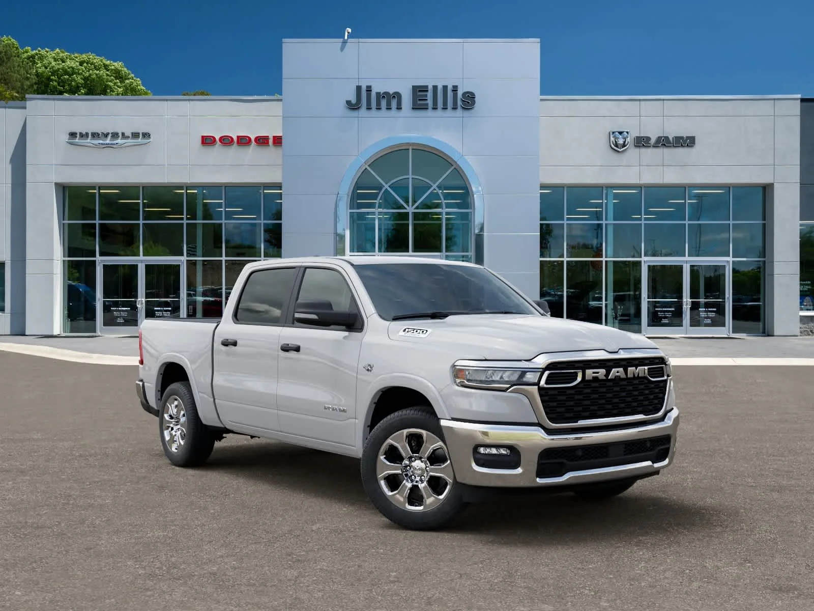 New 2026 Bright White Clearcoat RAM Big Horn image 5