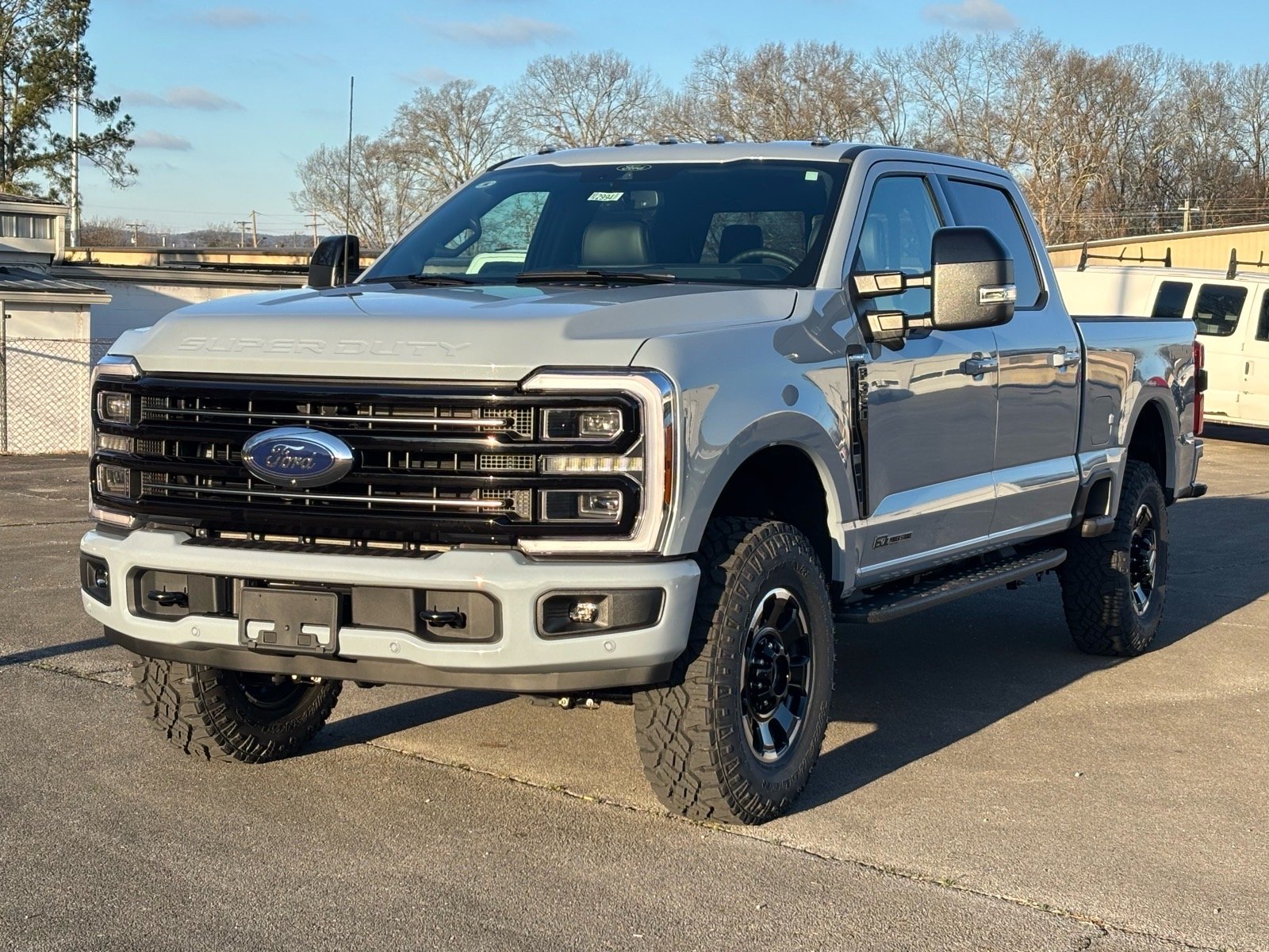 New 2026 Glacier Gray Metallic Tri-Coat Ford F-350® Platinum® image 2