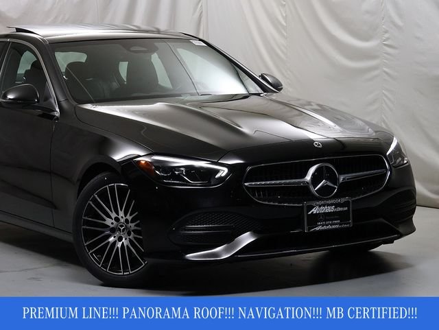 Certified Used 2023 Black Mercedes-Benz C 300 image 2