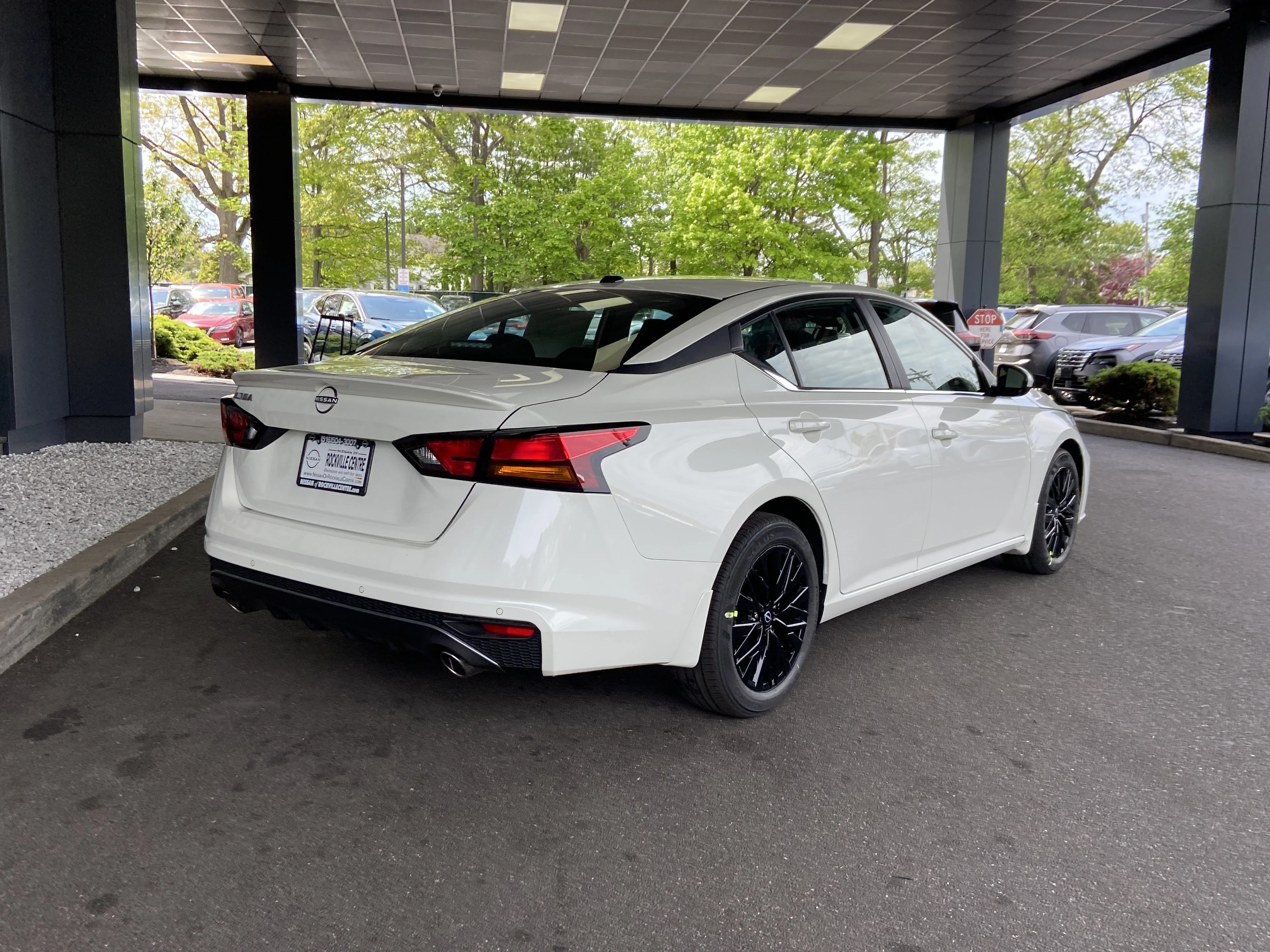 New 2026 Pearl White Tricoat Nissan SV image 4