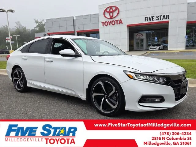 Used 2020 White Honda Sport image 1