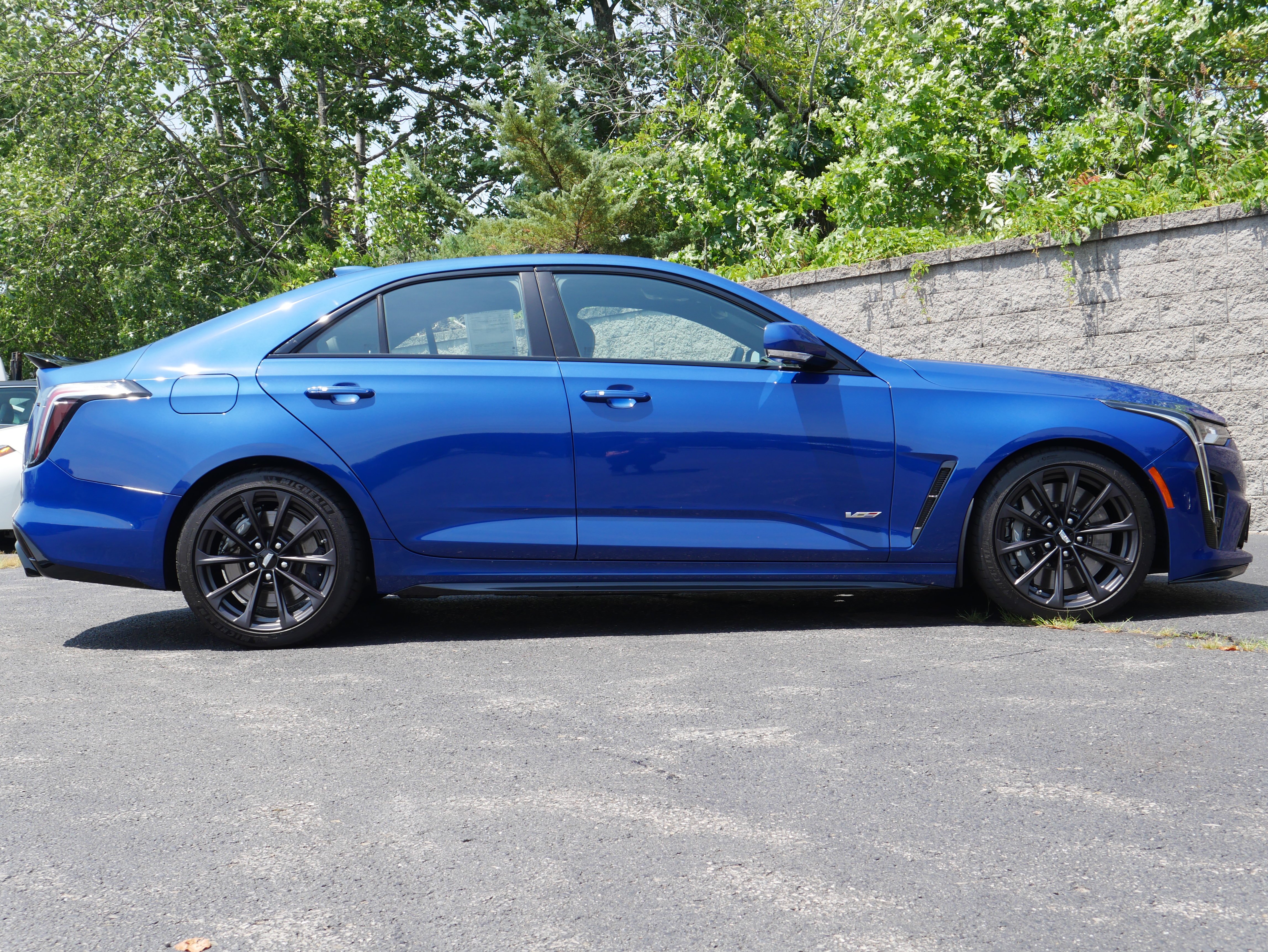 Used 2022 Wave Metallic Cadillac V-Series Blackwing image 8