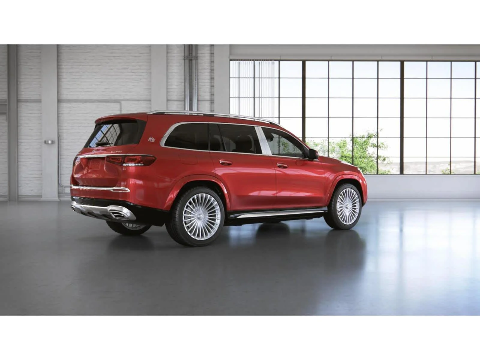 Used 2022 MANUFAKTUR Cardinal Red Metallic Mercedes-Benz Maybach GLS 600 image 20