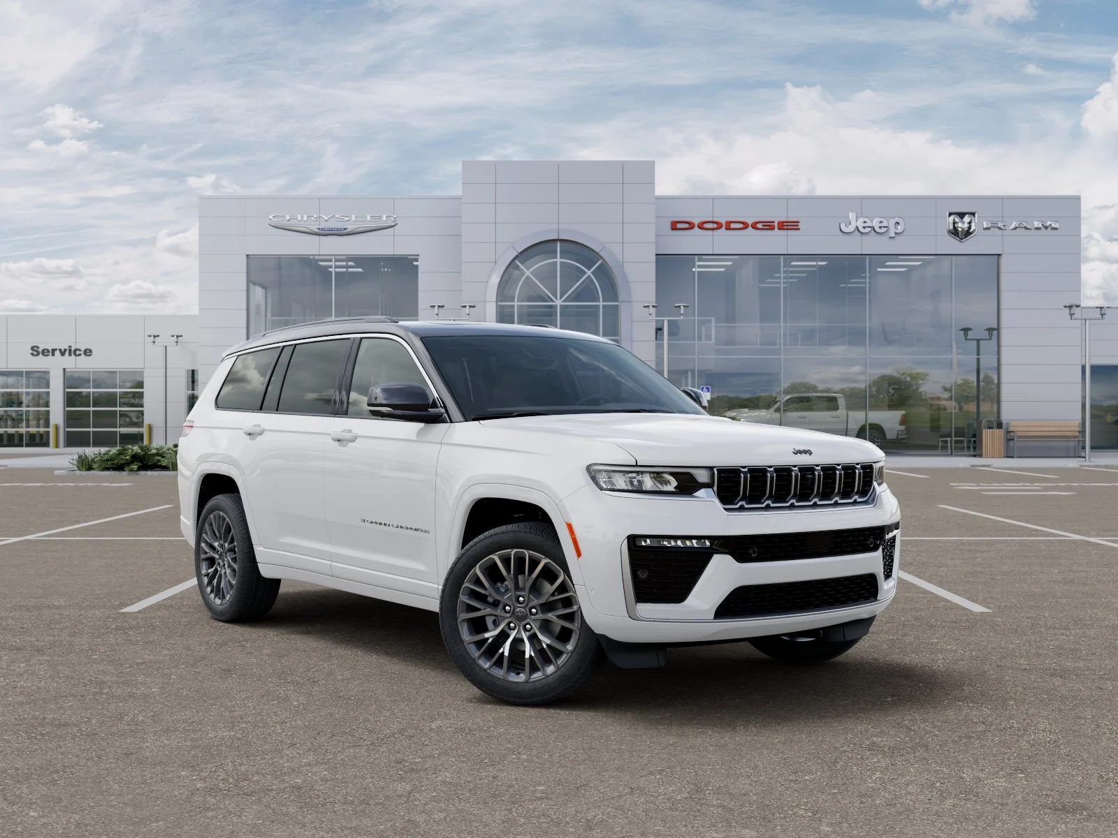 New 2027 Bright White Clear-Coat Paint Jeep Summit image 37